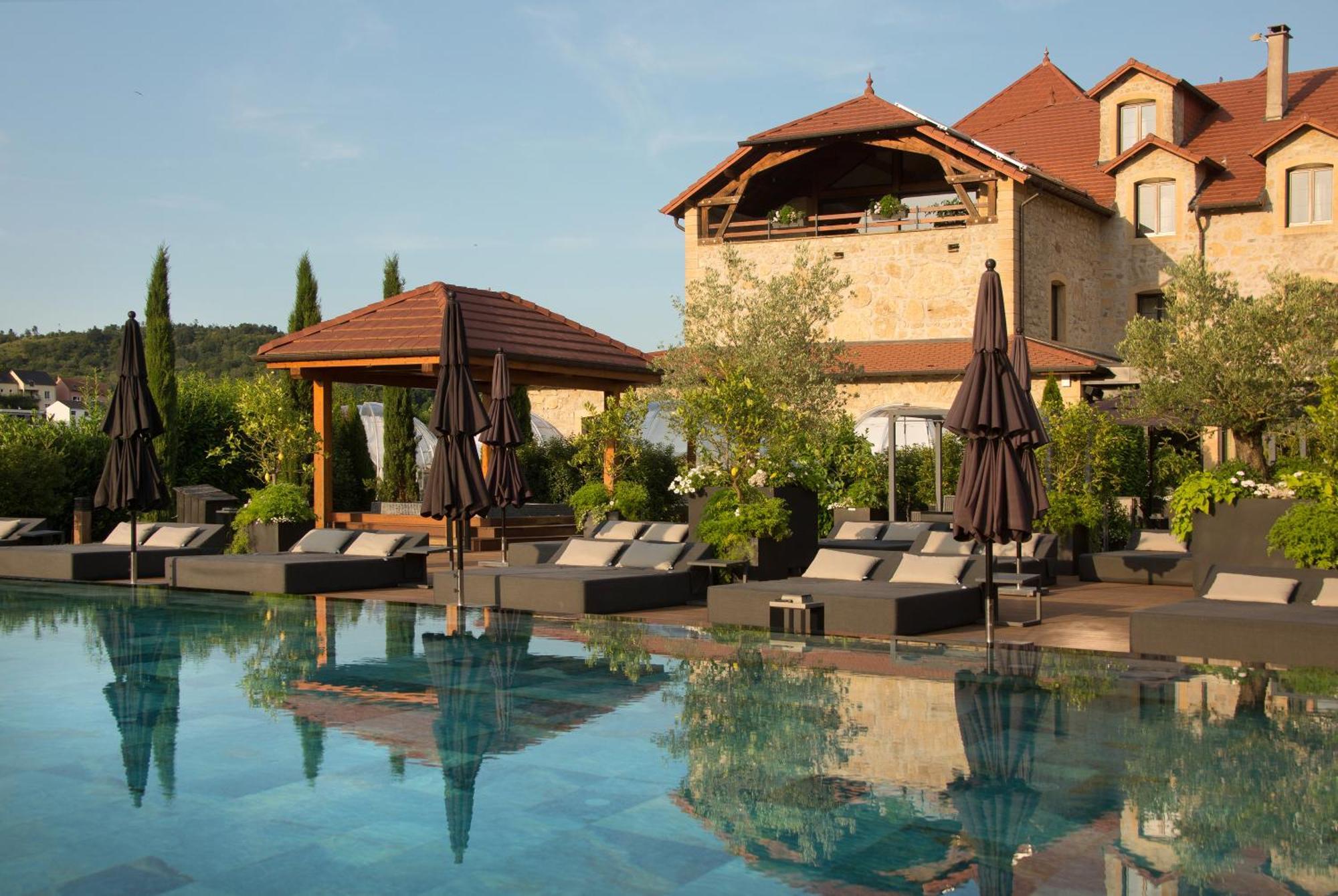 Domaine De La Klauss & Spa, Restaurant Gastronomique Le K Montenach Ngoại thất bức ảnh